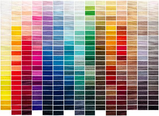 Farben der Farbenkarte P1